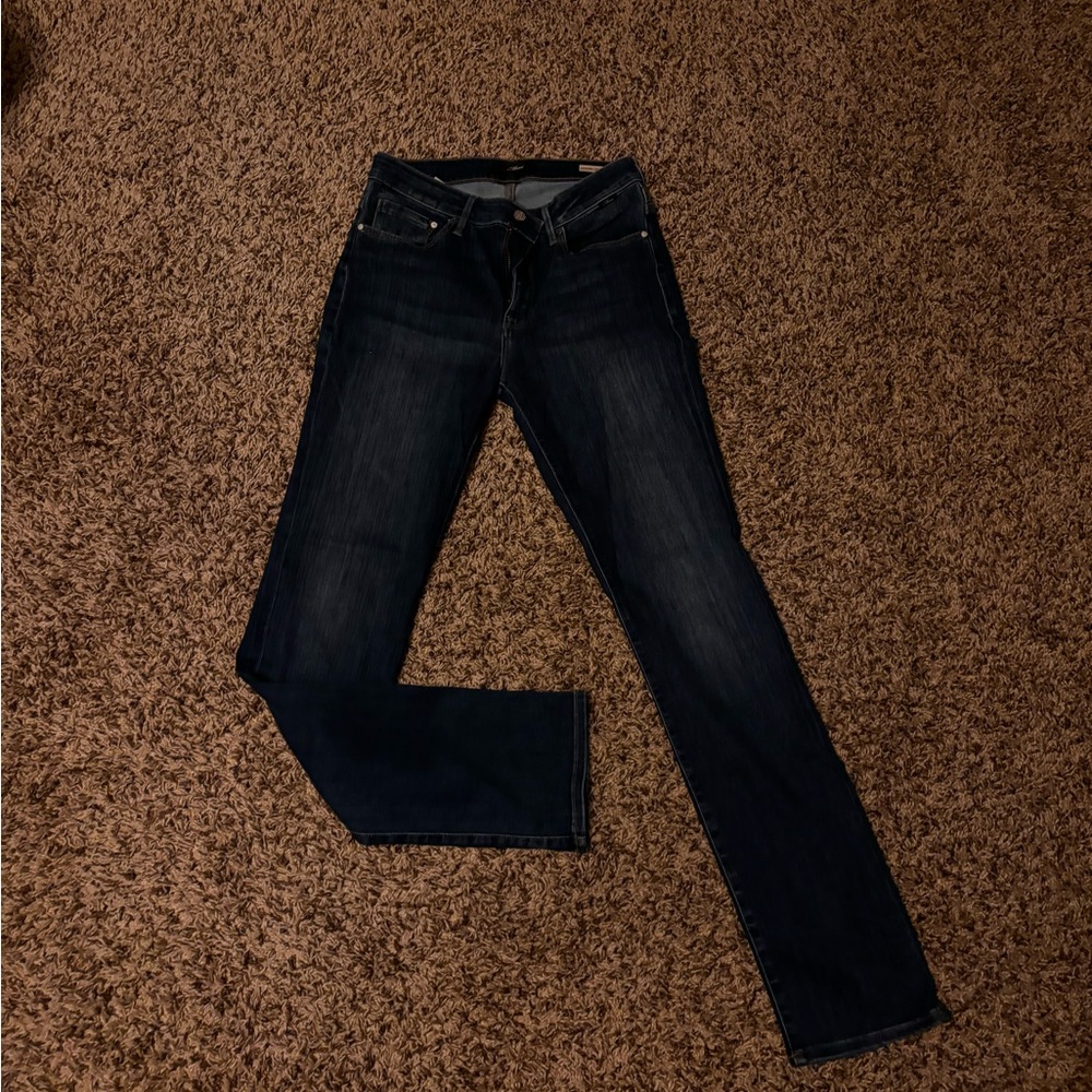 Mavi straight leg blue jean
